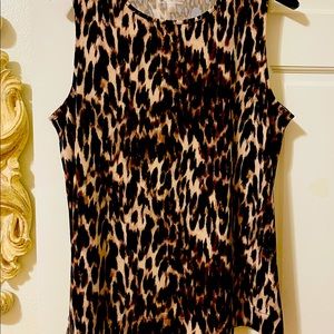 Investments SoftSense Animal Print Shell